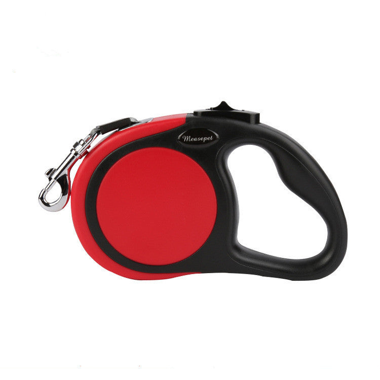 Automatic retractable dog leash for dog tractor