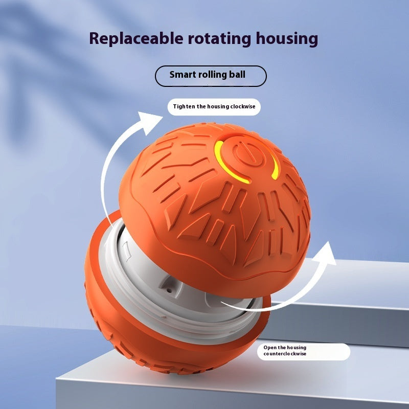 Pets Electric Jumping Ball Automatic Dog-teasing Luminous Pet Products Pets Dogs Training Products Ball Toys For Dogs Resistance